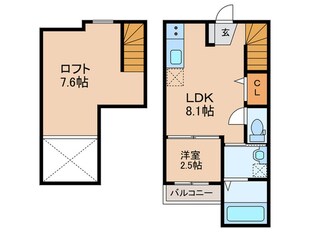 仮)DreamStage博多南edenの物件間取画像